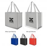 Large Reflective Grocery Tote Bag