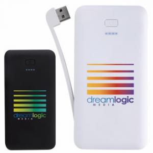 2-in-1 Wall Charger 3,000 mAh Power Bank