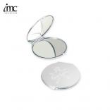 Round Compact Magnifying Mirror