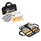 5 Piece BBQ Set with Carrying Case