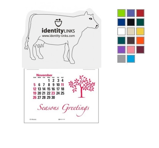 Dairy Cow Self-Adhesive Calendar