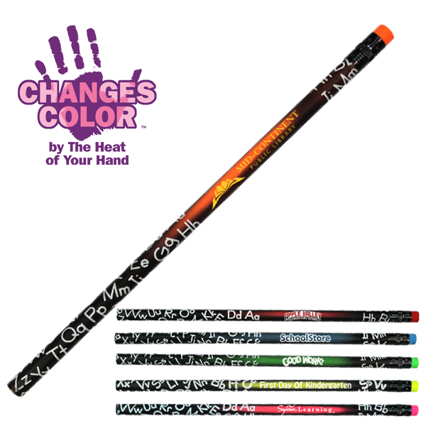 Vibrant Color Changing ABC Mood Pencils