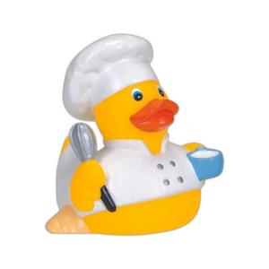 Floatable Chef Rubber Duckie