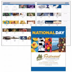 Full Color 14-Month National Day Planner