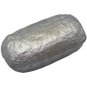 Baked Potato/Burrito In Foil Shaped Stress Reliever