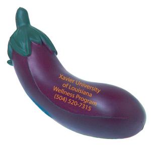 Eggplant Shaped Stress Reliever