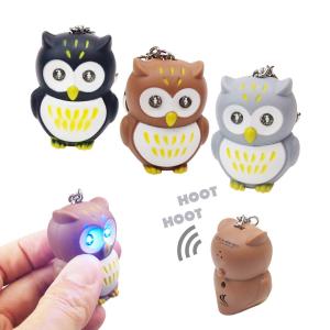 Owl Novelty LED Key Tag