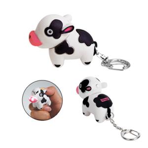 Cow Novelty LED Key Tag