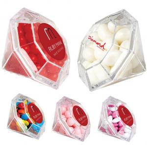 Mini Diamond Shape Candy Container