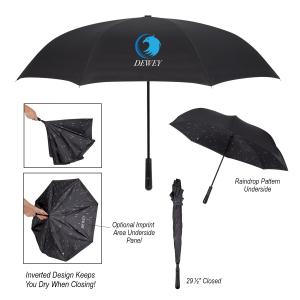 48&quot; Raindrops Inversion Umbrella