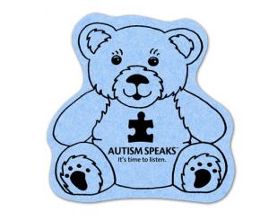 Teddy Bear Shaped Compressed Sponge