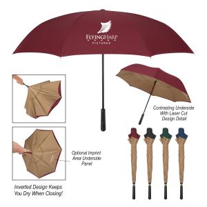 48&quot; Arc Khaki Inversion Umbrella
