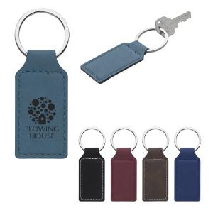 Stitched Belvedere Key Tag