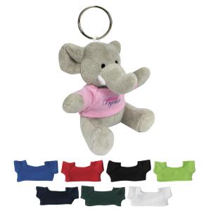 Mini Elephant Plush Key Chain