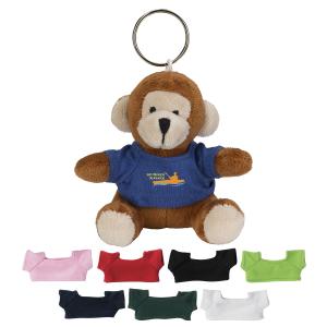 Mini Monkey Plush Key Chain