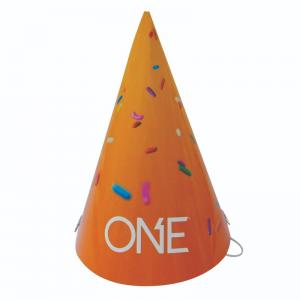 Full Color Party Paper Hat w/ Elastic Band