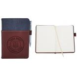 Alternative Canvas Leather Wrap Bound Notebook