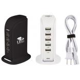5-Port High Speed USB Charging Tower
