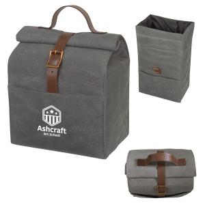 Waxed Cotton Lunch Cooler Bag