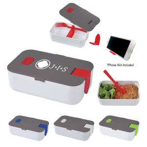 Lunch Container Set w/ Phone Holder