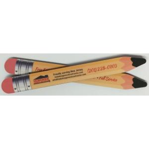 7&quot; Full Color Pencil Shaped Nail File