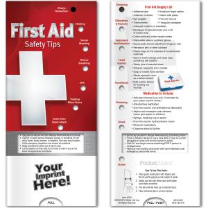 First Aid: Safety Tips Pocket Slider