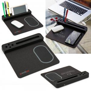 Wireless Desk Charging Mouse Pad