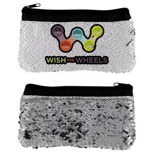 Identity Sequin Pouch