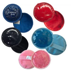 Round Plush Gel Beads Hot/Cold Pack 