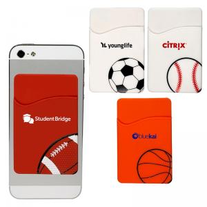 Sports-Themed Silicone Phone Wallet