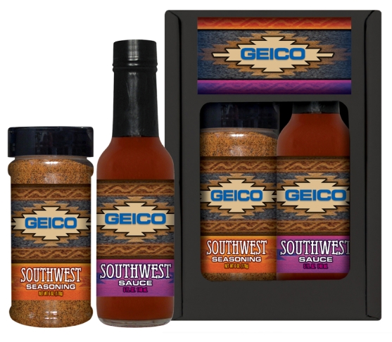 Dry Rub &amp; Hot Sauce Two Pack Combo