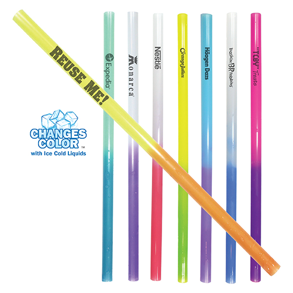 Neon Mood Color Changing  Straw