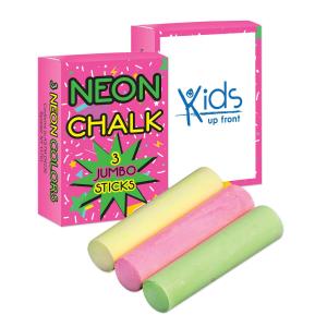 3 Pack Jumbo Neon Chalk