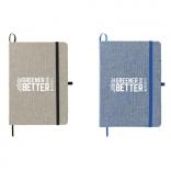 Recycled Cotton Bound Notebook