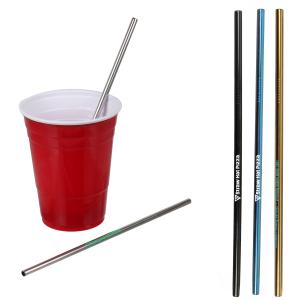 Stainless Steel Colored Straw