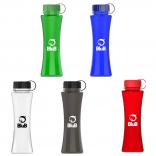 17 oz. Tritan Curved Water Bottle - Tethered Lid