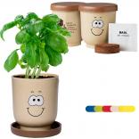 Goofy Grow Pot Eco-Planter W/basil Seeds