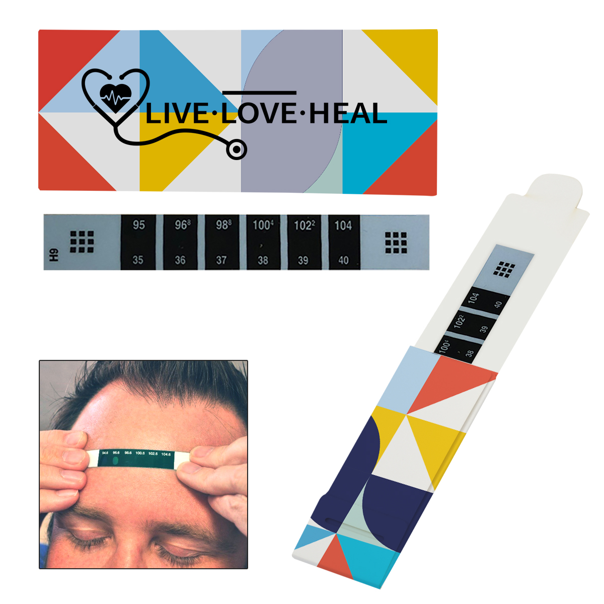 Custom Printed Reusable Forehead Thermometer