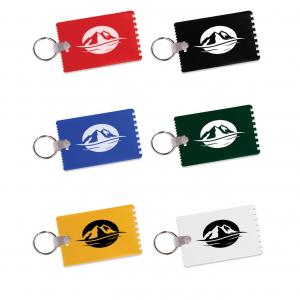 Credit Card Ice Scrapers with Key Ring