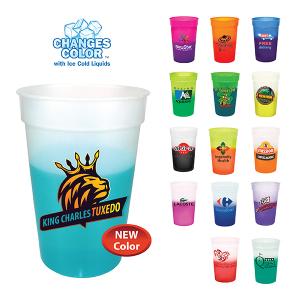 17 oz. Color Changing Stadium Cup w/ Full Color Imprint 