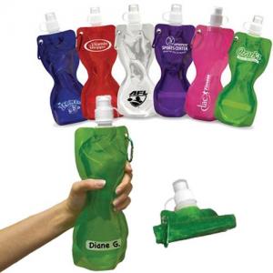 19 oz. Reusable Fold-Flat Sport Bottle