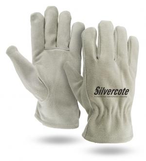 Winter Lined Suede Cowhide Gloves