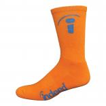Performance Cotton Crew Sock with Knit-In Logo