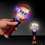 Light Up Multi Color Spinner Wand