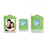 4.3 x 6 House Shaped Magnetic Picture Frame 