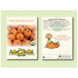 Organic Pumpkin 'Sugar Pie' Seed Packet