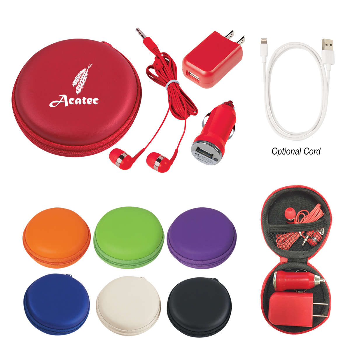 Promotional 3-In-1 Mobile Travel Kit