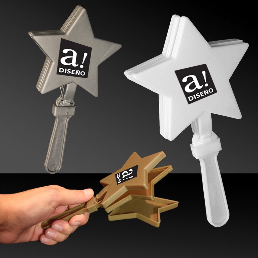 Promotional Star Shaped Hand Clapper