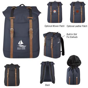 Fold-Over Drawstring Backpack