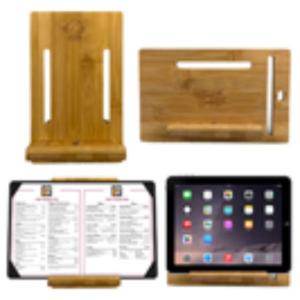 2 pc. Bamboo Tablet or Recipe Book Stand